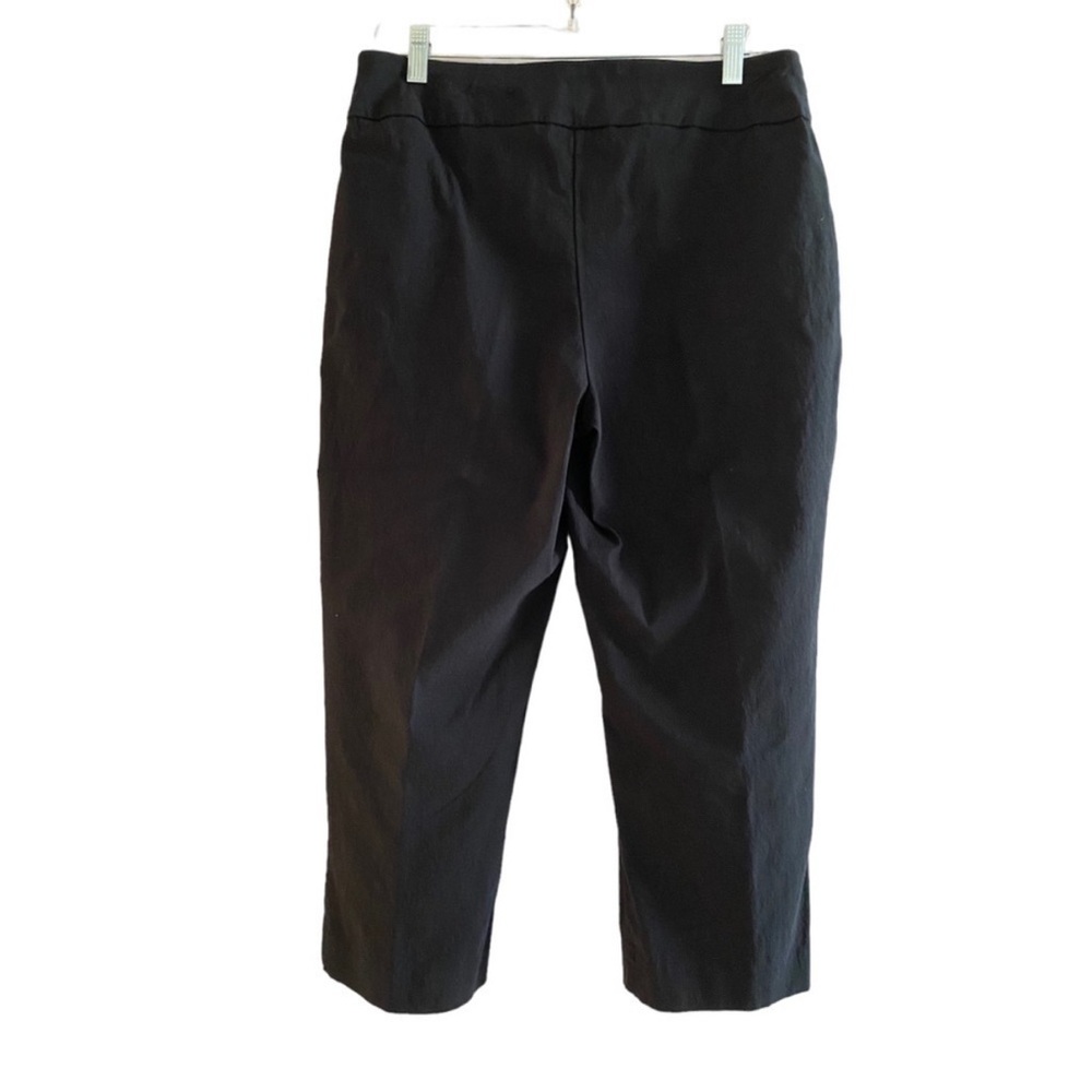 JM Collection Black Capri Pants M Women’s - Picture 3 of 5